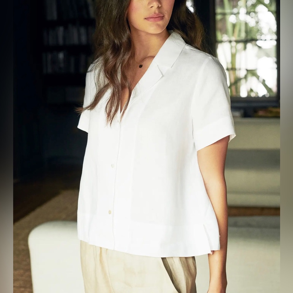 Quince Linen Top